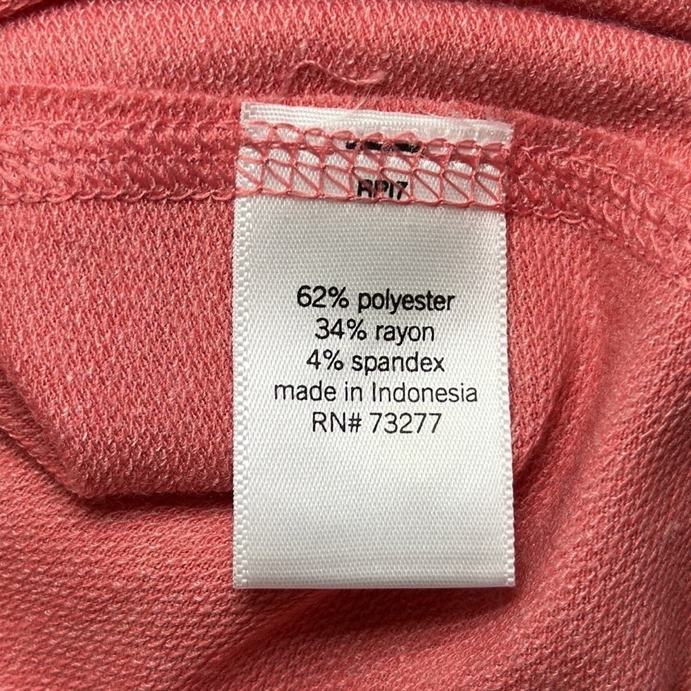 Women’s SO Long Sleeve Open Back Long Sleeve Top Size Large Peach - Picture 10 of 13